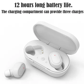 

Wireless Headphones Bluetooth 5.0 Earphone Bluetooth Headset HIFI Mini Sports Running Earphone for iOS Android