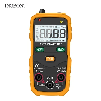 

S1 Digital Multimeter Tester Voltmeter Measuring Current Resistance Temperature Meter ACDC Ammeter Test Lead Probe Multi Test