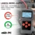 Lancol micro200pro 12V автомобильный тестер батареи емкость батареи цифровой автомобильный тестер сопротивления диагностический инструмент от 40 до 2000 мА
