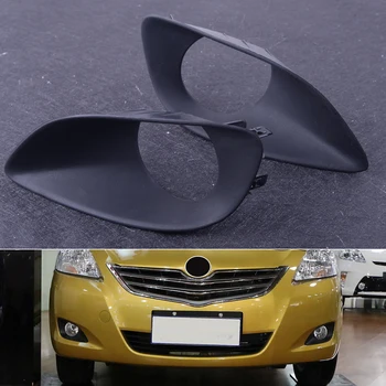 

CITALL 1 Pair Car Front Fog Light Lamp Trim Cover Plastic Fit for Toyota Yaris Belta Vios Limo 2007 2008 2009 2010 2011 2012