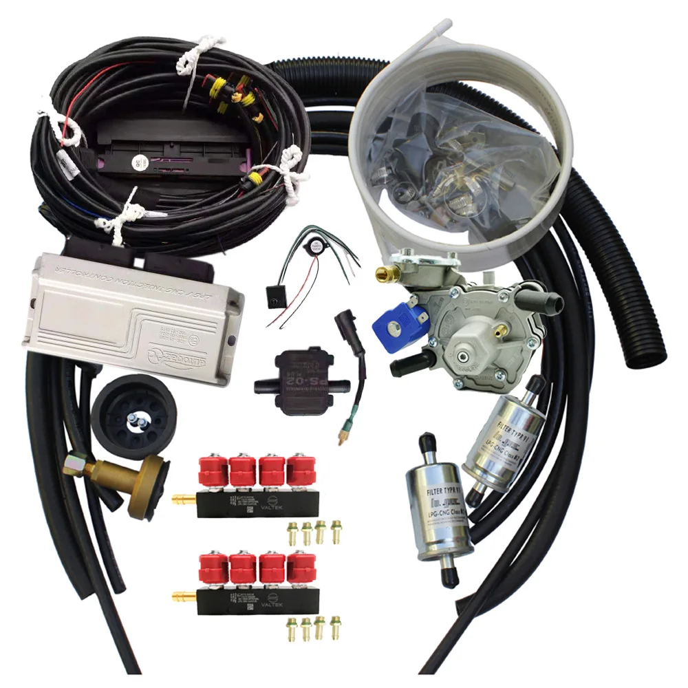 Lpg Sequential Injection System Conversion Kits For 8 Cylinder Gasoline