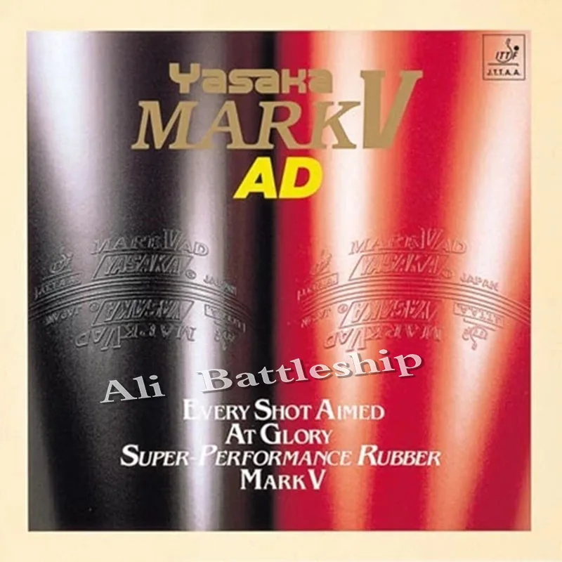 Резина для настольного тенниса YASAKA MARKV AD Quick Attack + Loop pimples in с губкой пинг-понга tenis de