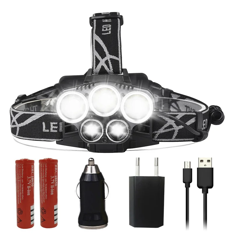 Litwod Z20 2309A Litwod мощная светодиодная фара голубой свет и белый свет Головной фонарь фонарик для рыбалки кемпинга - Испускаемый цвет: C