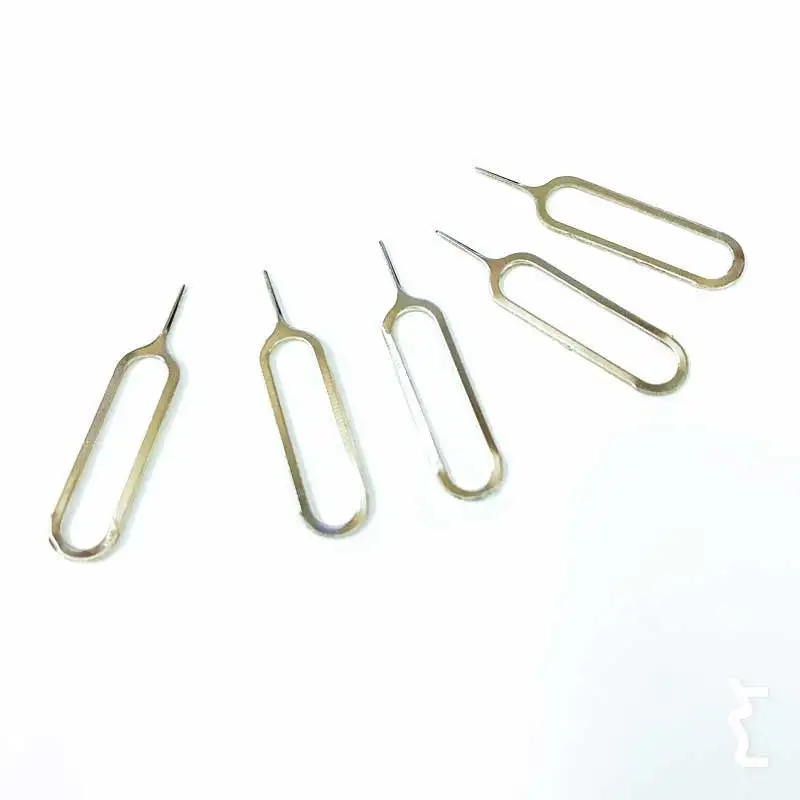 10pcs Slim Sim Card Tray Pin Eject Removal Tool Needle Opener Ejector for Most Smartphone скрепка для сим карты Sim Ejector Tool