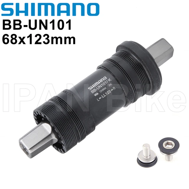 Shimano Un26 Un300 Un101 Bottom Bracket Square Hole 68 73mm Bicycle Axis Mtb Road Bike Bottom Bracket Un26 Un101 Bicycle Bottom Brackets Aliexpress