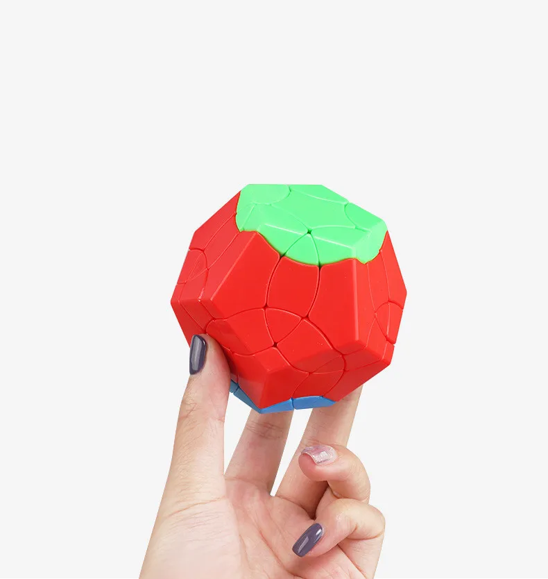 

ShengShou 3 Colors Megaminx Speed Cube Stickerless Magic Cube Original Random Send Fast Smooth Educational Toy for Children