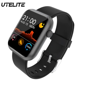 

UTELITE R3L Smart Watch Men Play Game Full Touch Waterproof Band Blood Pressure Women GTS Smartwatch for IOS Android PK P8 iwo 8