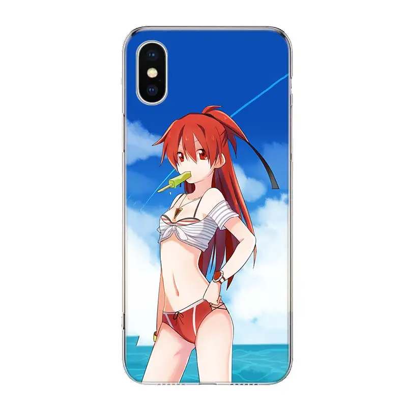 Чехол для телефона с сексуальным Аниме Бикини девушкой Iphone 12 Mini Pro 11 7 8 6 6S Plus + X XS MAX
