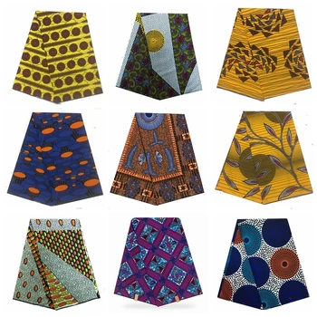 

Wholesale prices 2020 NEW hot African wax fabric ankara wax prints fabric Ghana Guaranteed veritable wax 6yards!