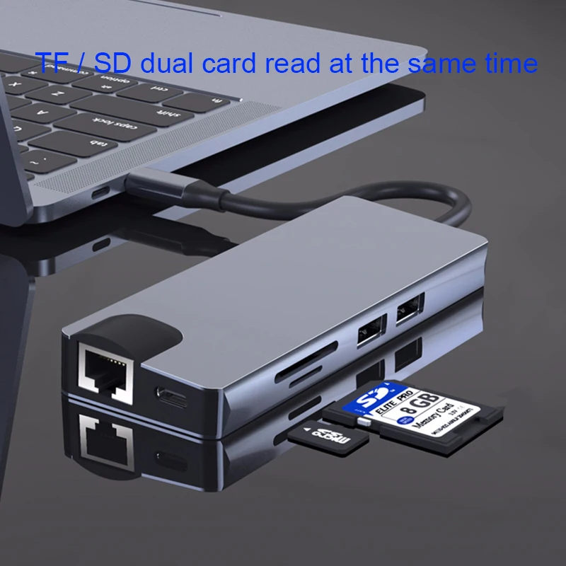 Basix usb-хаб C концентратор для Мульти USB 3,0 HDMI адаптер док-станция для MacBook Pro Аксессуары USB-C сплиттер type C 3,1 3 порта USB-C концентратор