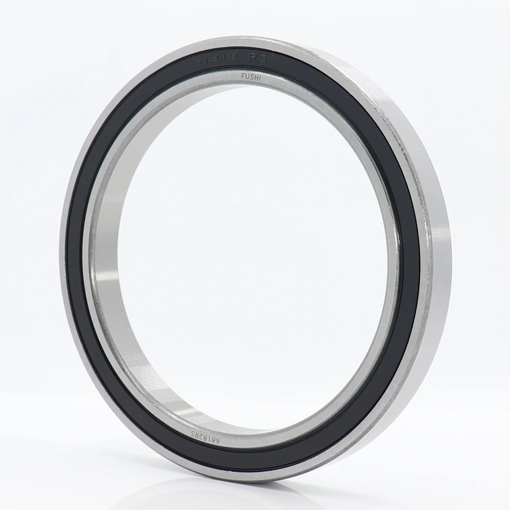 6818 2RS ABEC-1(2 шт) 90x115x13 мм метрические тонкие подшипники 61818 RS 6818RS
