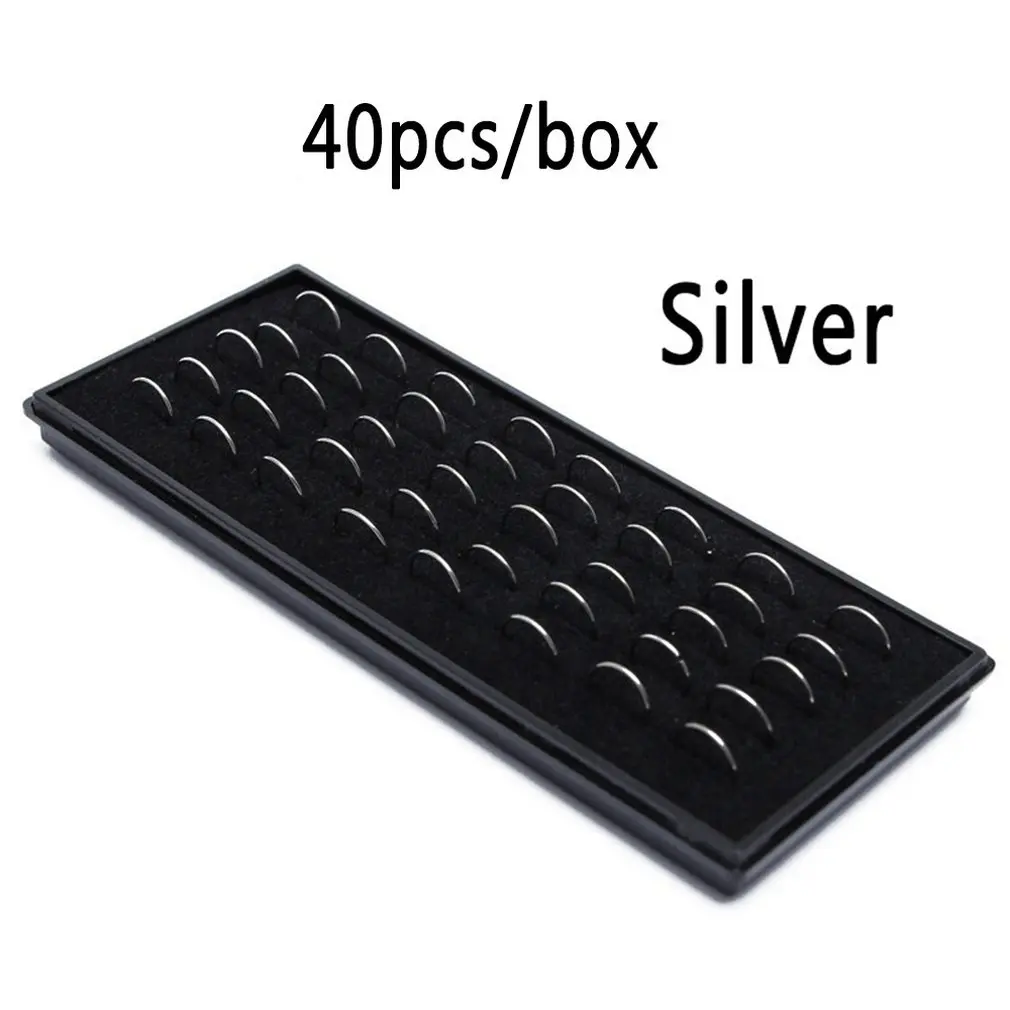 Нержавеющая сталь Открытый круг кольцо для носа ногтей носовой гвоздь с защитой от проколов ювелирные изделия кольцо для носа из нержавеющей стали