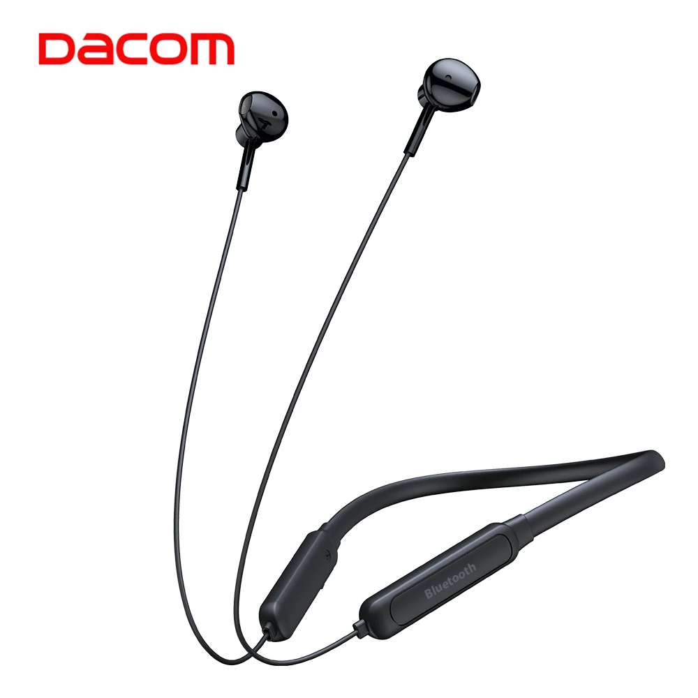 Беспроводные наушники Dacom G03H с шейным ремешком спортивные водонепроницаемые