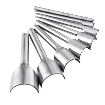 

9PCS Leather Half-Round Cutter Punch Arc-Shaped Cutter Craft, Leather End Punch for DIY Craft Handwork