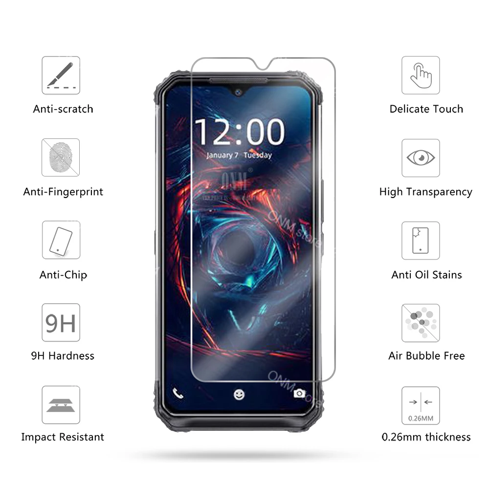 10 шт. закаленное стекло Для Doogee S95 S90 X95 Pro Защита экрана для защитная стеклянная