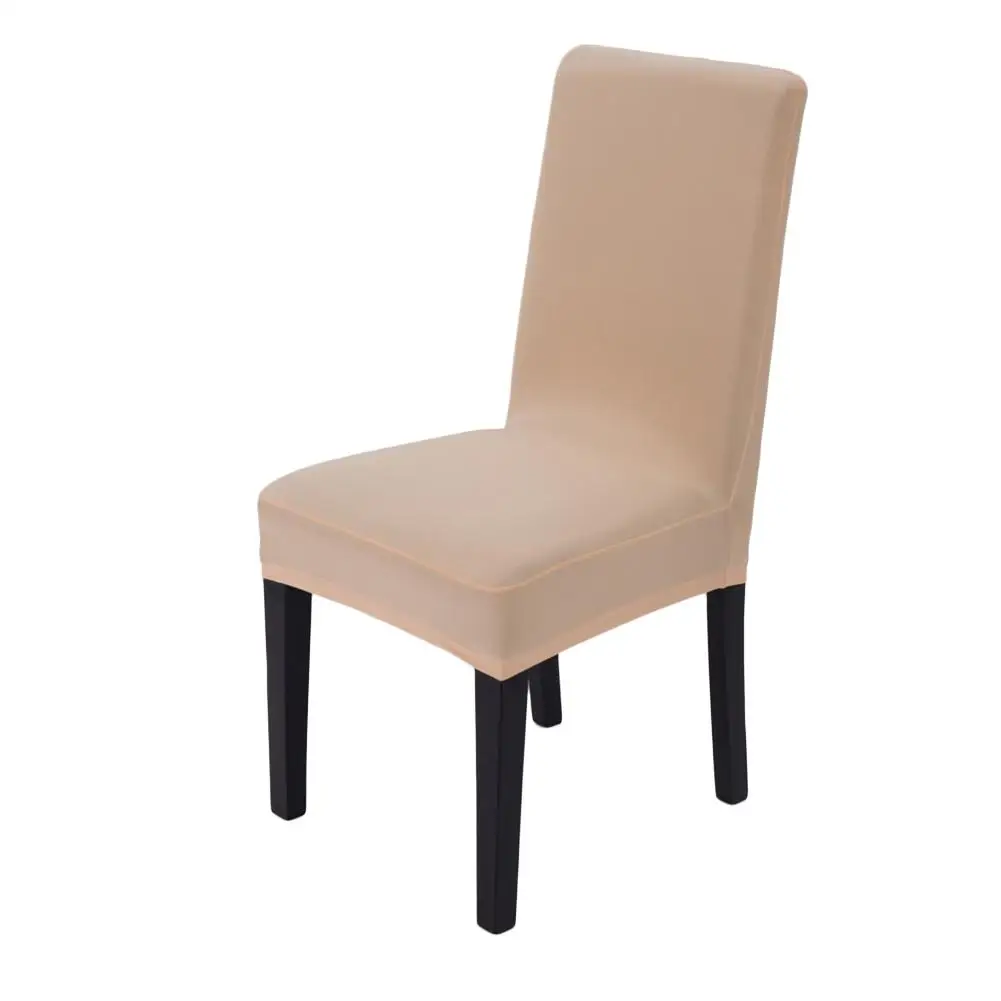 Champagne HobbyLane Simple Elastic Chair Covers Stylish Dinning Chair Protector Household Decoration - Цвет: Champagne