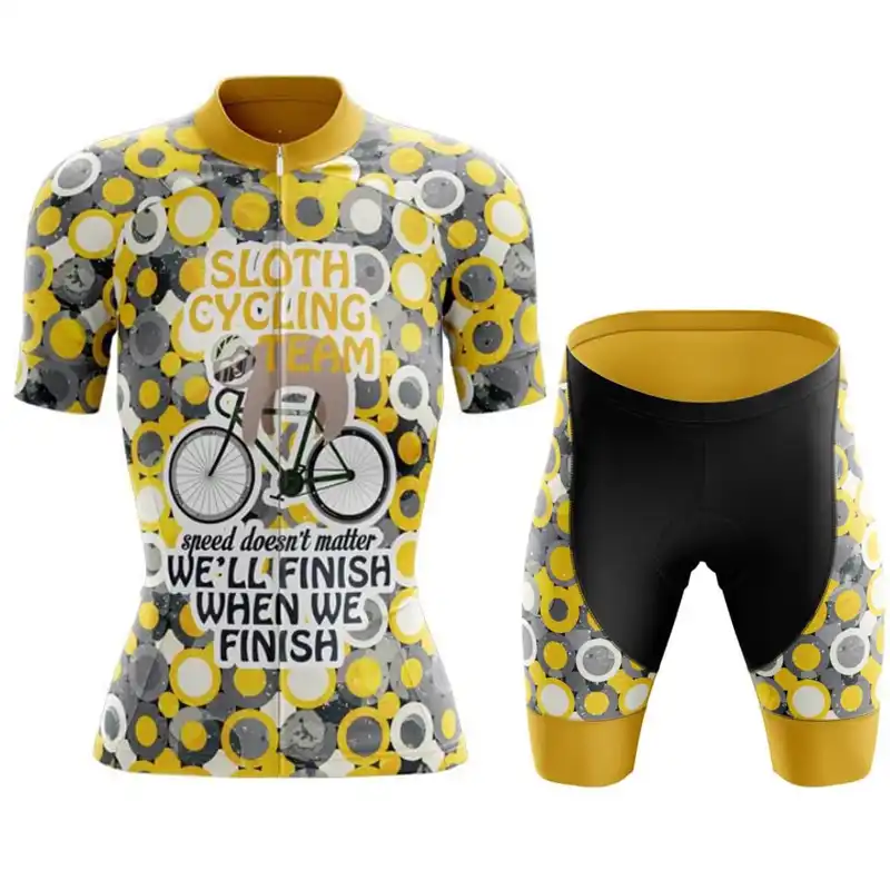 sloth cycling team kit