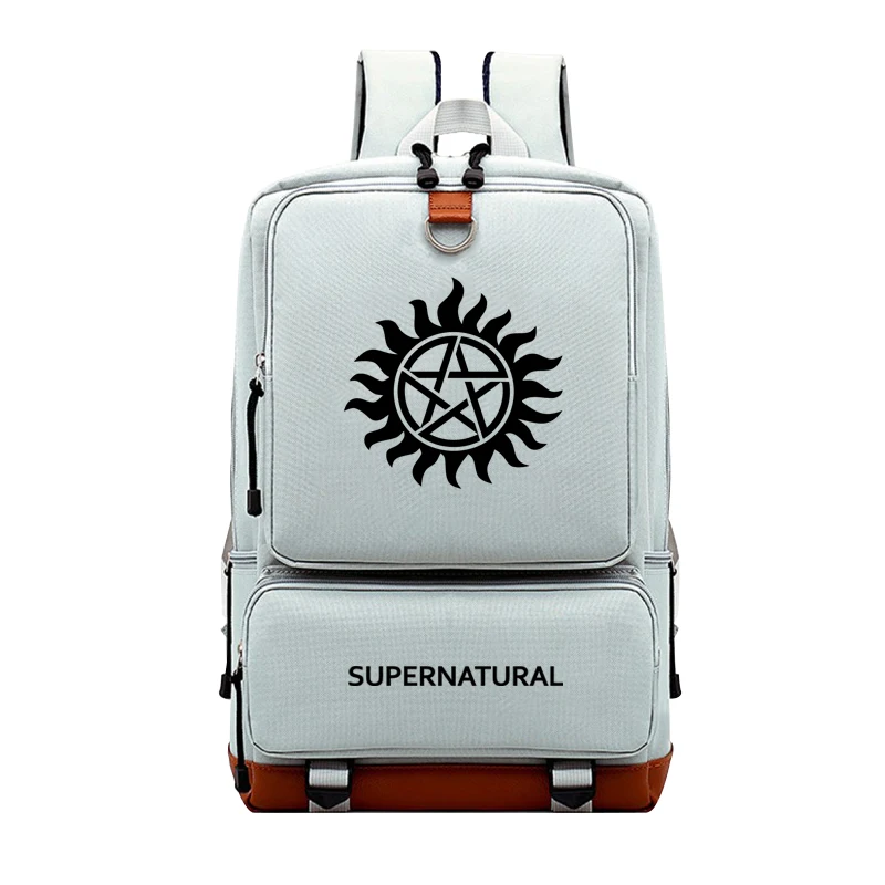 Рюкзак Supernatural для студентов, для мальчиков и девочек, рюкзак, классный, Повседневный, высокое качество, красивый рюкзак для путешествий, для подростков, мужчин, женщин