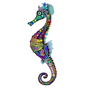 

Abstract Seahorse Lounge Dining Room Bathroom Bedroom Hallway Nursery Wall Art Sticker Decal Mural