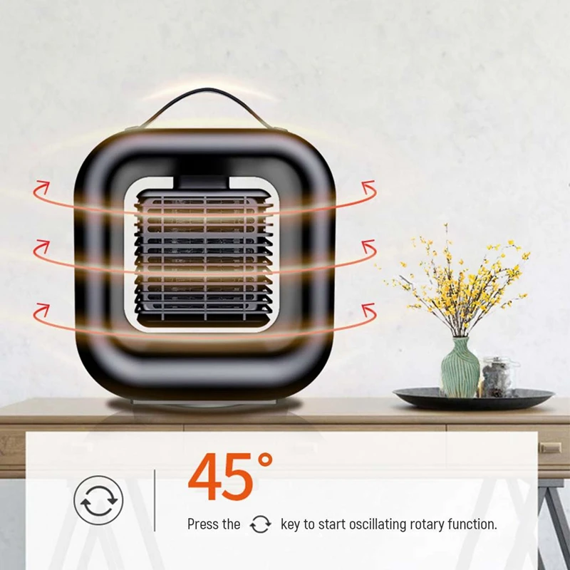 1000W Electric Heater Mini Personal Space Heater Electric Heating Winter Fan EU Plug Desktop Electric Heater Home Office