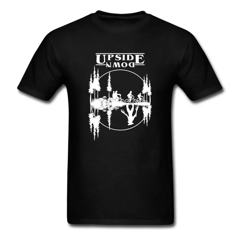 

Stranger Things Upside Down Eleven TV show T-Shirt USA SIZE Men 100% Cotton Custom T shirt High Quality t-shirt
