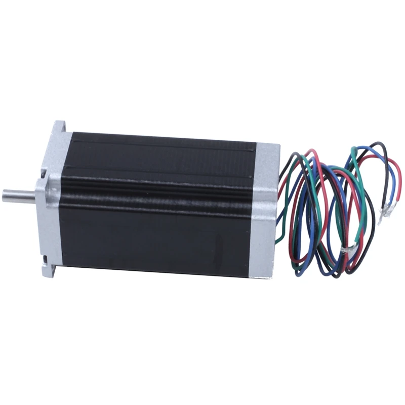 Шаговый двигатель 112X57 мм высокий крутящий момент 3.0A 3Nm двухфазный 4-провод одноосевой 24V шаговый двигатель