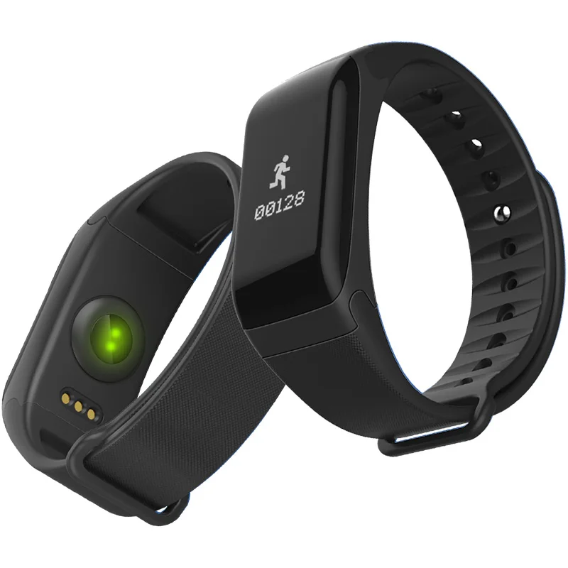 Black Спортивные Смарт-часы Смарт-водонепроницаемый ремешок Bluetooth 4,0 мониторинг сна многофункциональная информация о приложении напоминает мужчинам и женщинам - Цвет: Black