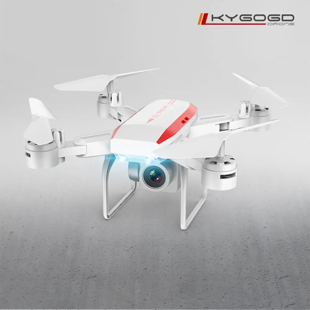

Professional KY606D RC Foldable Drone Aircraft Long Fly Time FPV Helicopter 4K HD Wifi Camera with 2 Battery