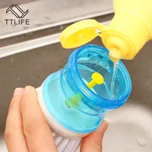 TTLIFE кухонная посуда для мытья посуды горшок для посуды щетка для мытья жидкого мыла диспенсер горшок для промывания кисти kichen аксессуары