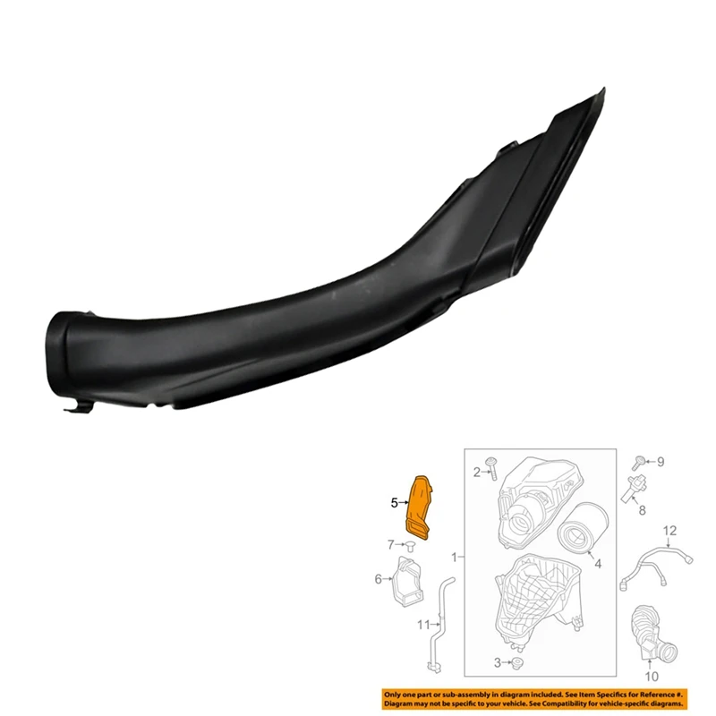 13367310 자동차 엔진 에어 클리너 덕트 공기 흡입 호스 Chevrolet Cruze 2017 2019 적합Air