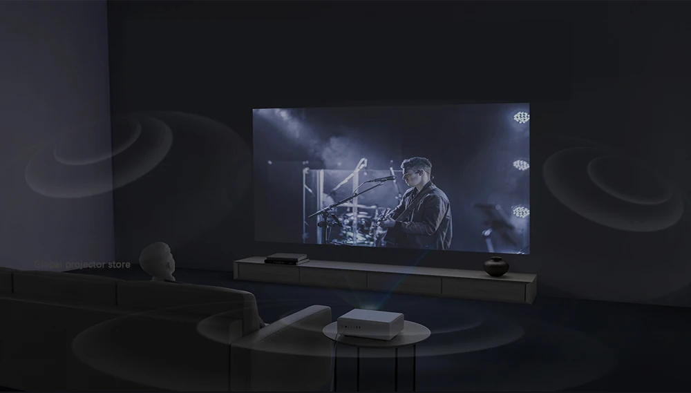 Xiaomi Mijia ALPD3.0 лазерный проектор 2400 ANSI люмен 1920*1080P MIUI tv 16 Гб eMMC Wifi Bluetooth двойной 10 Вт динамик домашний кинотеатр