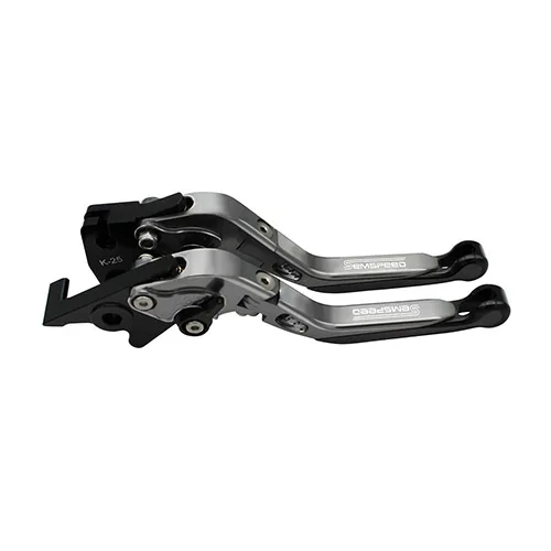 Регулируемые тормоза сцепления рычаги для Honda XADV 750 X-ADV X ADV 750 XADV750 X-ADV750- мотоцикл складной выдвижной - Цвет: Серый