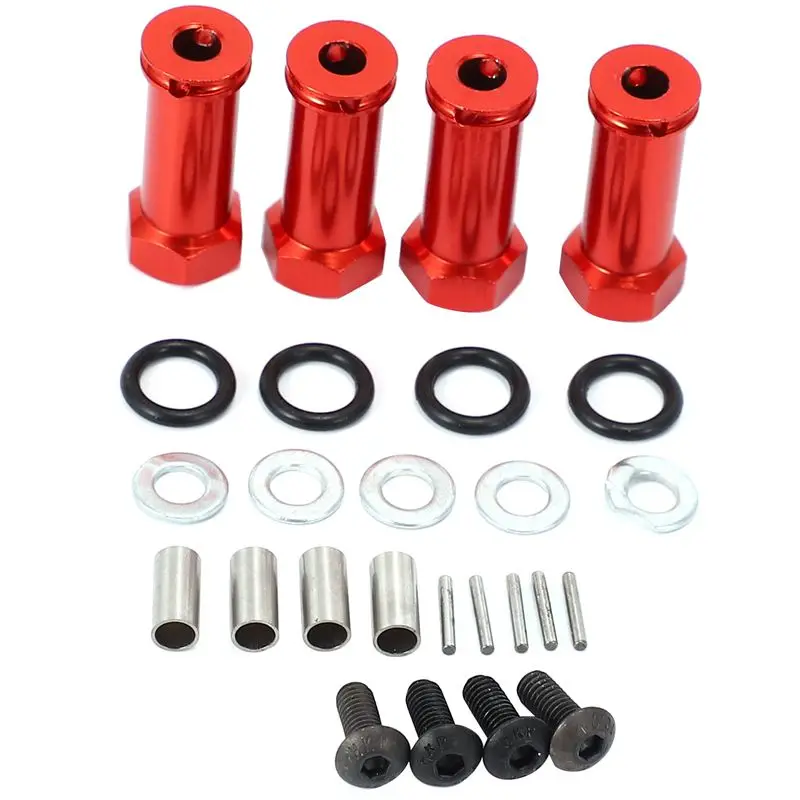 

for WLtoys 144001 12428 A959 RC Car Upgrade Spare Parts 12mm Lengthen Combiner Wheel Hex Adapters 30mm Extension