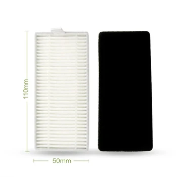 

16pcs Robot Side Brush Filter Mop Cloth Kit For IKOHS NETBOT S15 SmartGo Suitable For IKOHS NETBOT S15 SmartGo Robot Vacuum