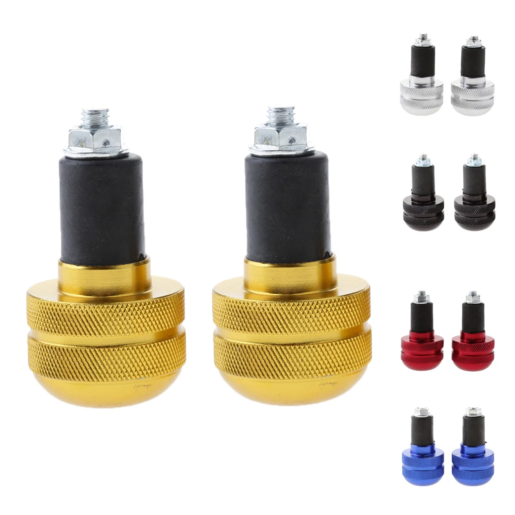 Руль мотоцикла рукоятка наконечники велосипедного руля Plug ползунок для Yamaha Honda