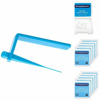 

1SET Skin Tag Remover Kit Tag Removal Mole Wart Tool Quick Effective Safe Rubber Band Skin Care Tool For 4-6mm Skin Tags