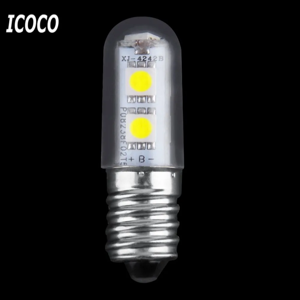 Мини E14 1 Вт 7 светодиодный 5050 SMD Природа/теплый белый светильник лампа 110 V/220
