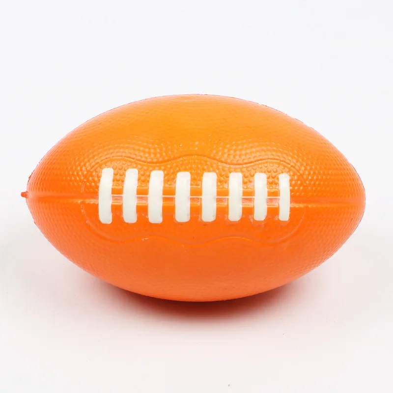 [] Пенопластовый мяч 17 см из полиуретанового материала для регби, эластичный мяч для снятия стресса