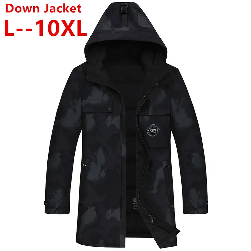 Мужская куртка большого размера 10XL 8XL 6XL 5XL 2020 новинка зимы мужская Dow n Стильное