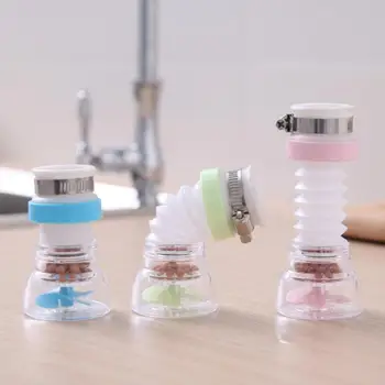 

Household Water-saving faucet rotating water shower retractable water purifier with compartment Maifan stone with snap filter Sp