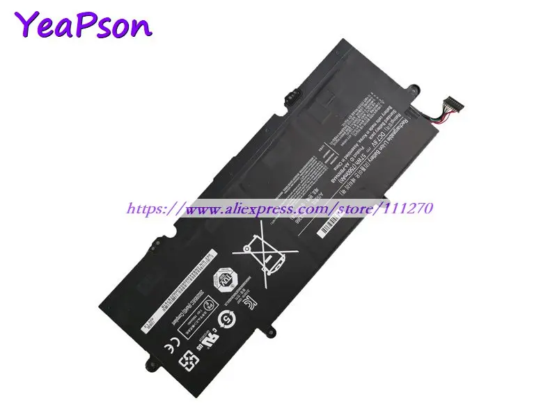 Аккумулятор для ноутбука Yeapson AA PBWN4AB 7 6 В 7560 мАч Samsung 730U3E 740U3E 530U4E 540U4E NP730U3E NP530U4E