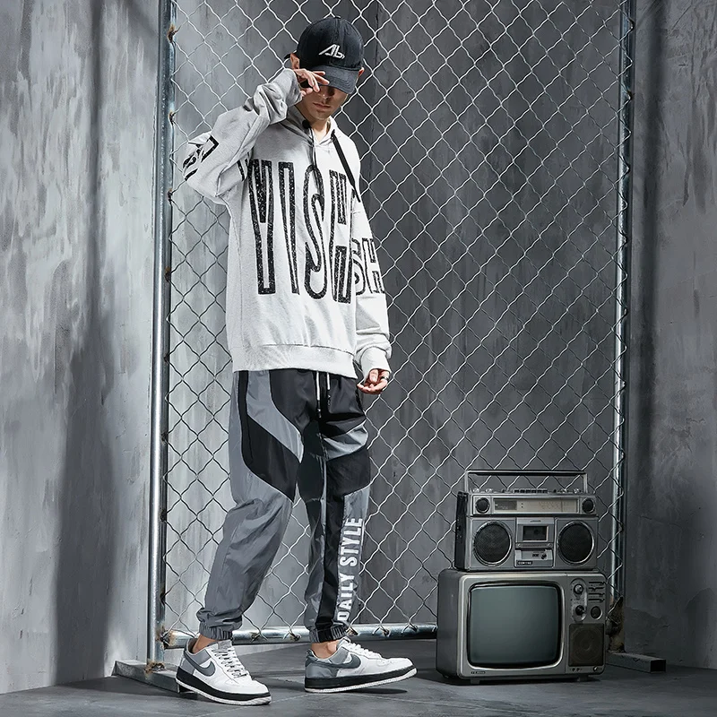 Buy Hoodies Sweatshirt Pant Set Men Full Man Tracksuit Hip Hop Brand Sweatsuit Men Track Suit Full Jogger Set Sport Wear Clothes Men