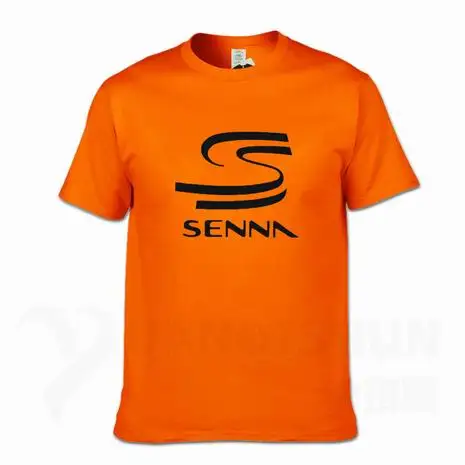 Мужская футболка HERO F1 AYRTON SENNA, мужские футболки, мужская хлопковая футболка с коротким рукавом, Мужская Футболка, большой размер, Camiseta Hombre