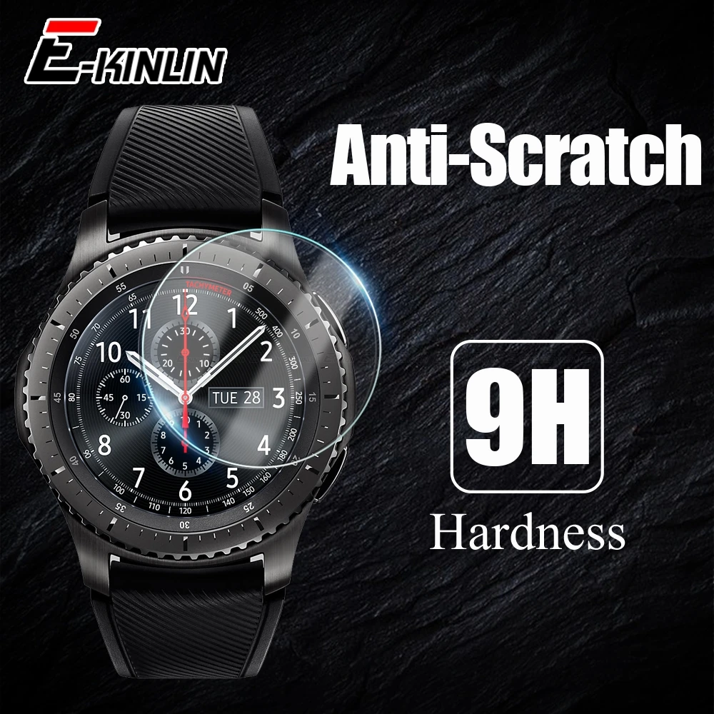 9H 2.5D прозрачное закаленное стекло для Samsung Galaxy Smart Watch Watch3 3 41 мм 45 46 42 Gear S3 S2 LTE 3G