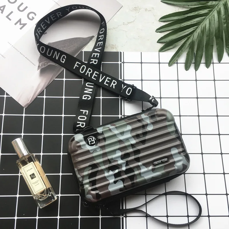 PVC Small Girl Shoulder Cosmetic Box Toiletry Bag Make Up Case Travel Organizer Functional Bags Cases Makeup Kit Koffer