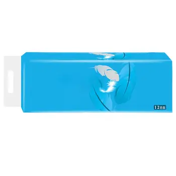 

12 Rolls Multifold Toilet Paper Soft Strong Series 4-Ply Roll Sheets Bath Tissue