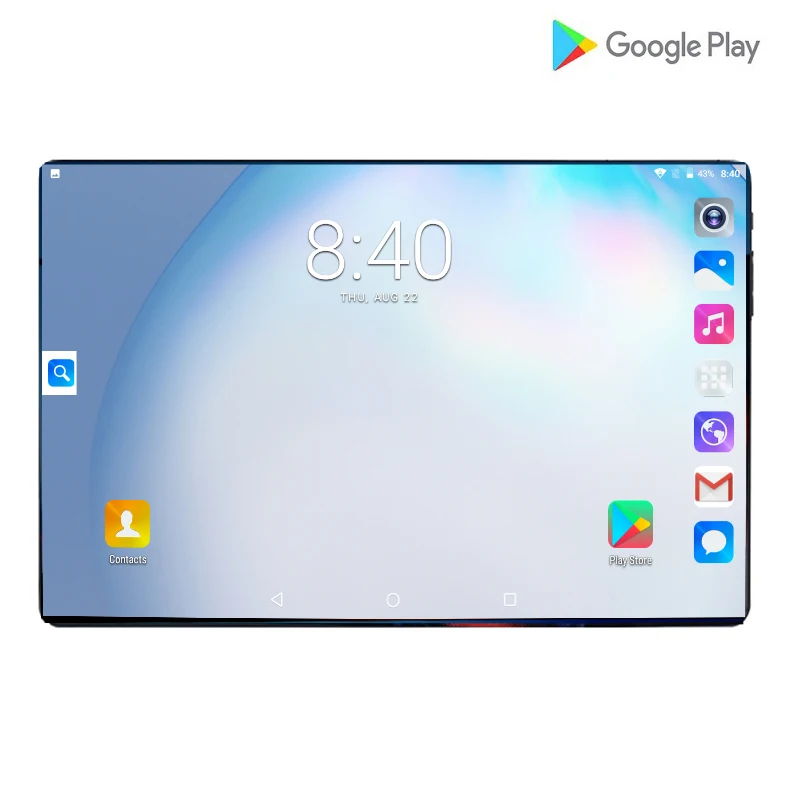 2019 Android 4G LTE 10,1, планшет, сенсорный экран, Android 8,0, четыре ядра, Ram 6 ГБ rom, 128 Гб Камера, 8 Мп, Wifi, 10 дюймов, планшетный ПК