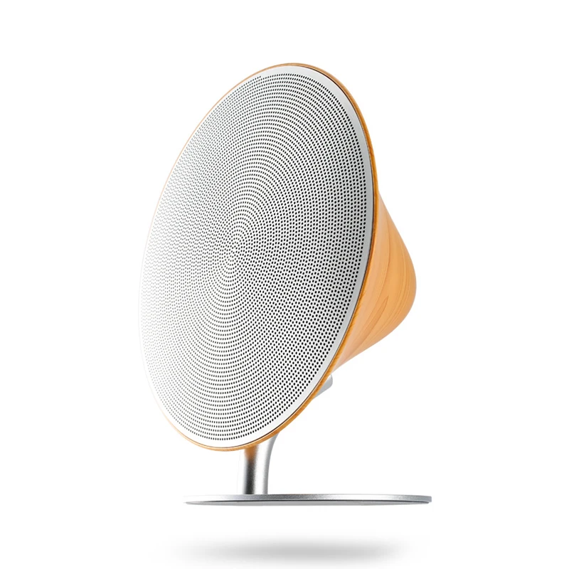 Bluetooth 4,2 аудио Настольный стерео Bluetooth динамик NFCcreative Home Hound Box сенсорный ключ дизайн встроенный аккумулятор remax sd-карта - Цвет: White
