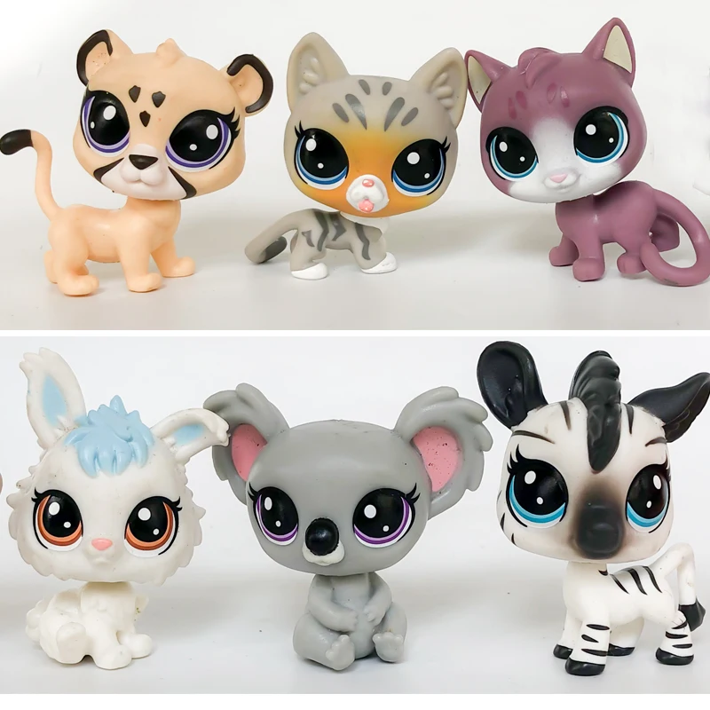 FGHGF 10LPS/лот LPS Pet shop Коллекция Рисунок колли собака Кот птица Ribbat Животные свободные милые детские игрушки Рисунок подарок Лпс куклы блайз игрушки для девочек кукла