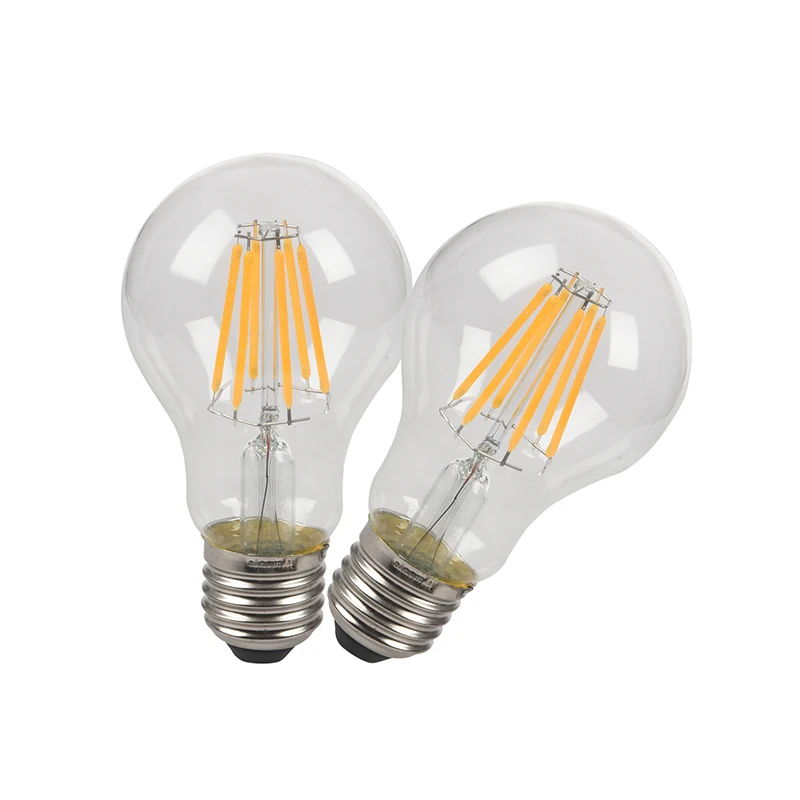 

6W LED Filament Bulb E27 Warm White 2700K Pack of 2 Units